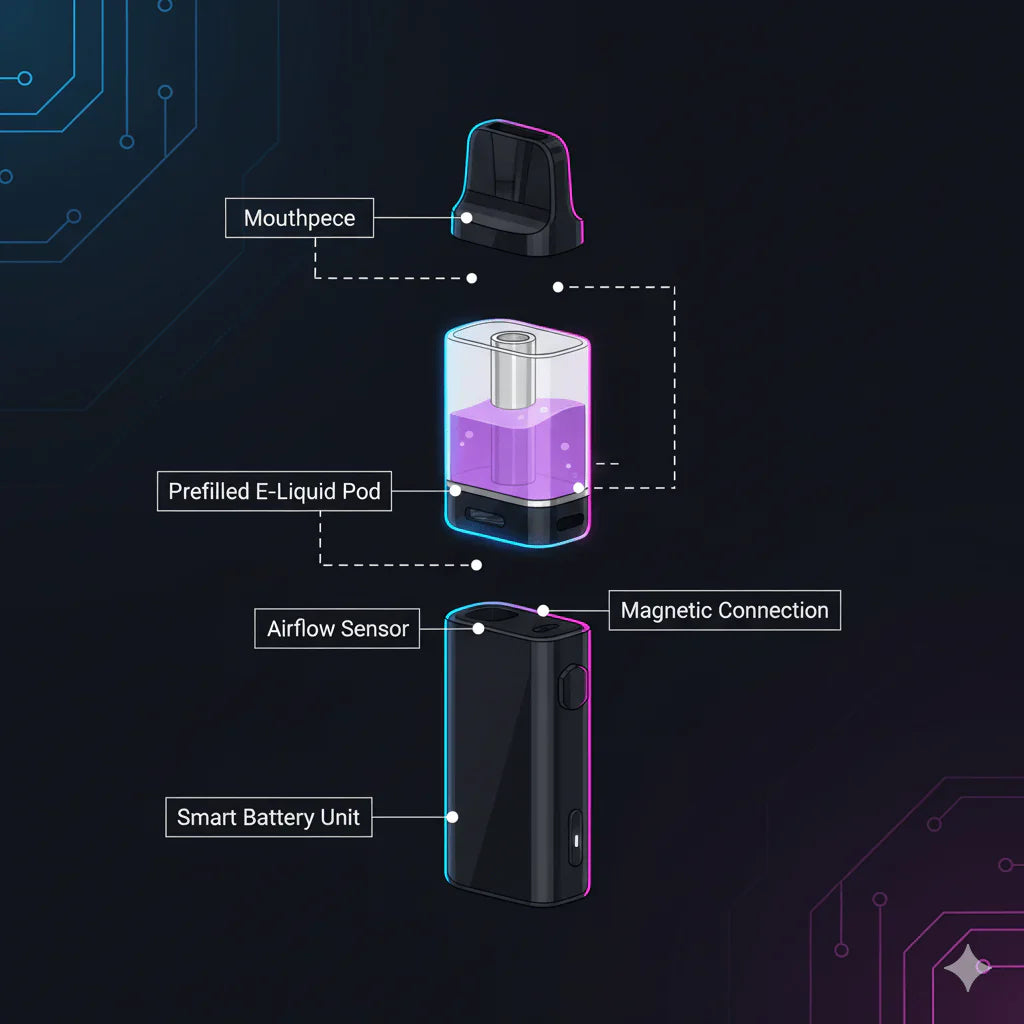 PRE-FILLED POD SYSTEM