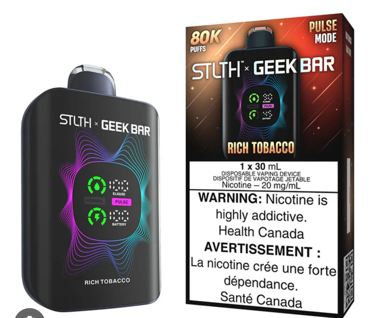 STLTH X GEEKBAR- 80K