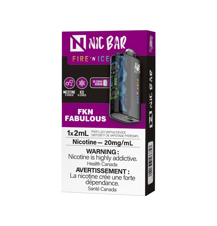 Nic Bar Fire N' Ice 80K