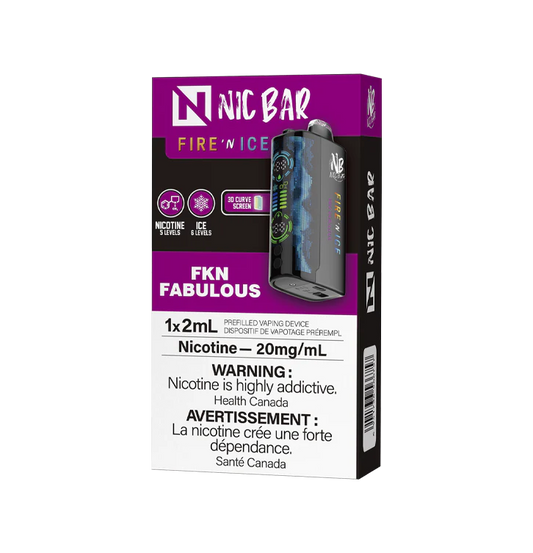 Nic Bar Fire N' Ice 80K